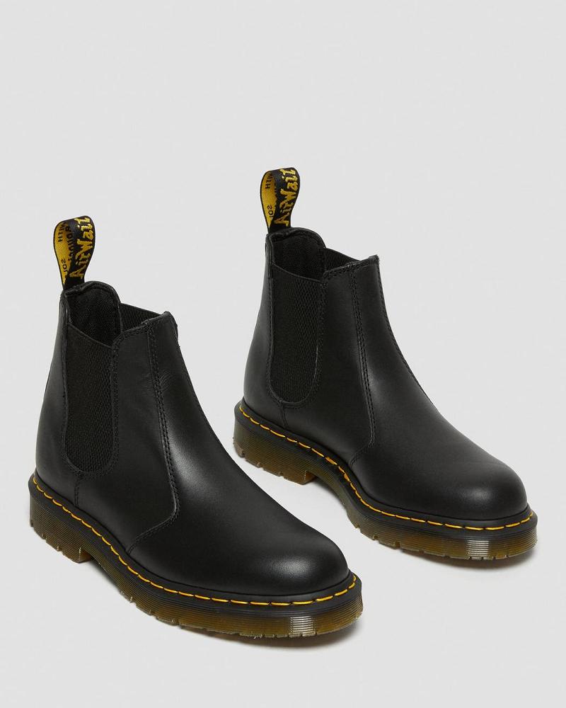 Dr Martens 2976 Slip Resistant Leren Enkellaars Heren Zwart | NL 375WNB